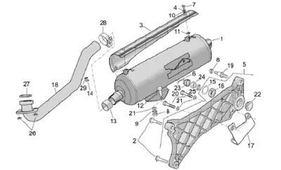 Avgassystem