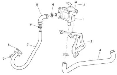 Scatola aria secondaria