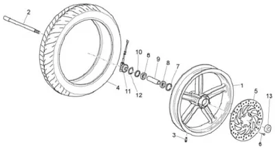 Front wheel