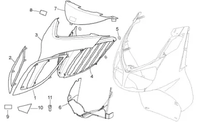 Legshield cover