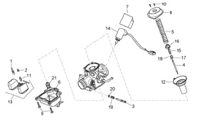 Carburettor parts