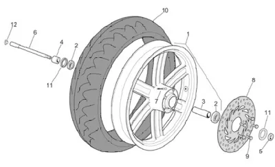 Front wheel