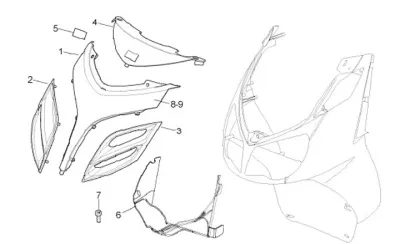 Legshield cover