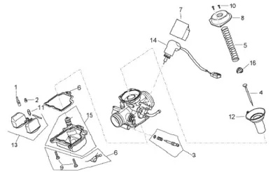 Carburettor parts
