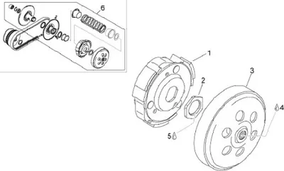 Rear pulley III