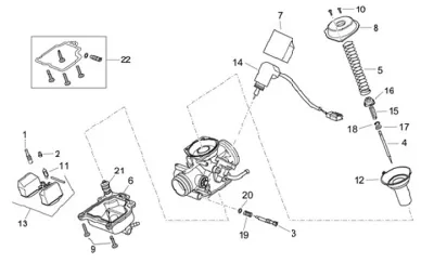Carburettor parts