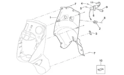 Legshield inner
