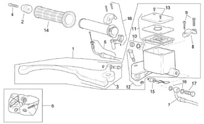 Front brake system