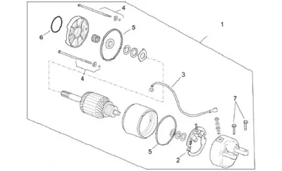Starter engine