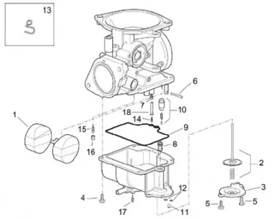 Carburettor parts III