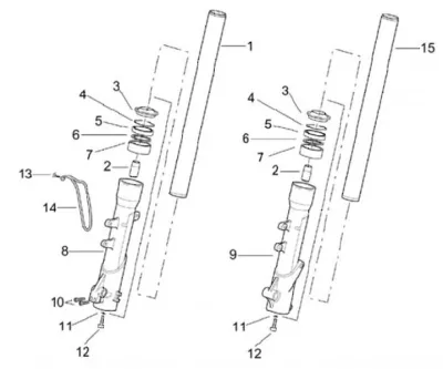 Fork parts (Kaifa)