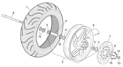 Front wheel