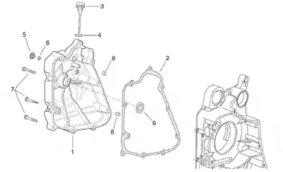 Cover rotor side
