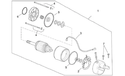 Starter engine