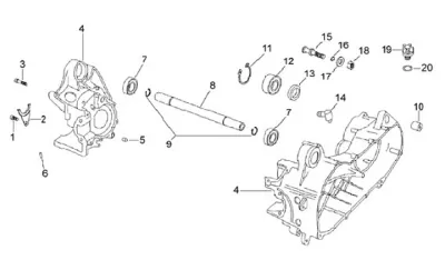 Engine casing
