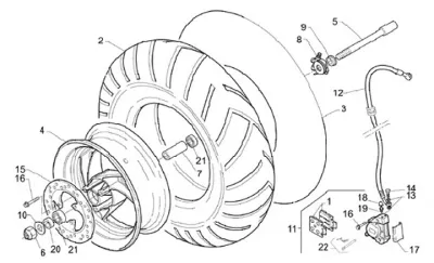Front wheel
