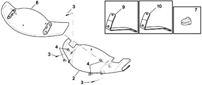 Handlebar top