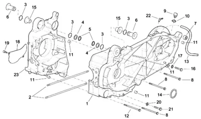 Engine casing