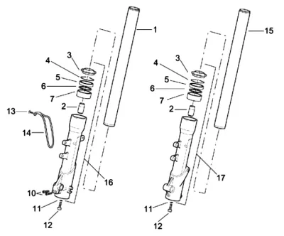 Fork parts (Marzocchi)