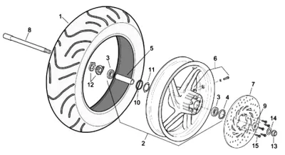 Front wheel