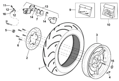 Rear wheel