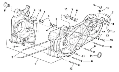 Engine casing