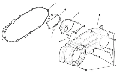 Clutch cover