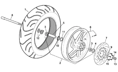 Front wheel