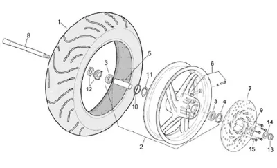 Front wheel
