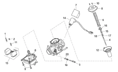 Componenti carburatore