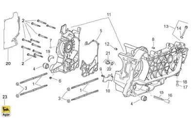 Engine casing