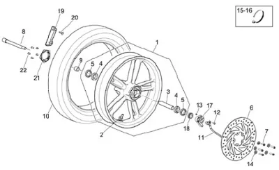 Front wheel