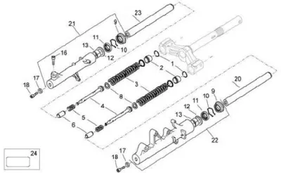 Fork parts (Marzocchi)