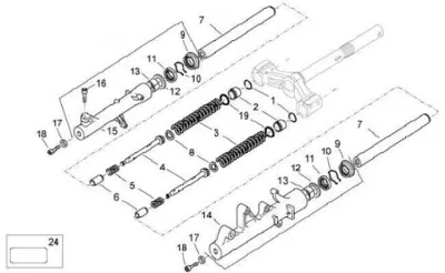Fork parts (Kaifa)
