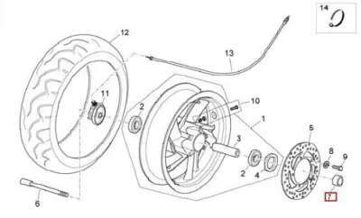 Front wheel