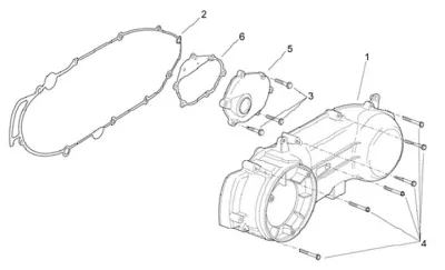 Couvercle carter moteur