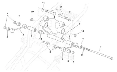 Bras oscillant
