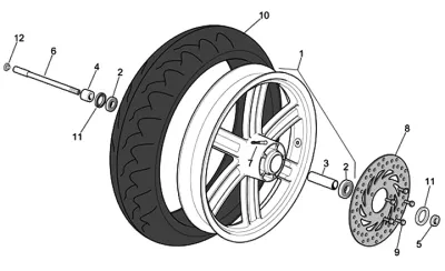 Front wheel