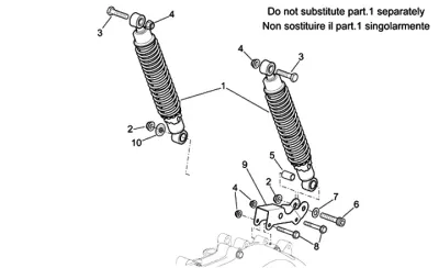 Rear suspension