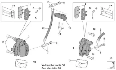 Front brake caliper