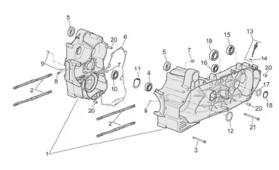 Engine casing