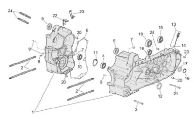 Engine casing