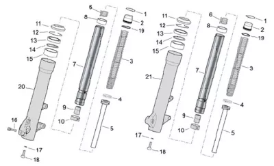Fork parts