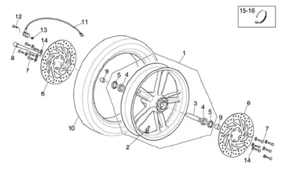 Front wheel