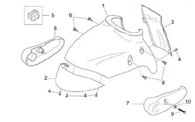 Front mudguard
