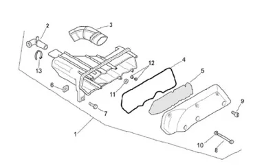 Air intake filter