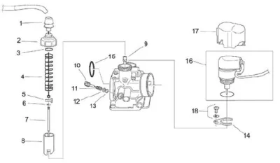 Carburettor parts