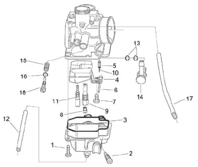 Carburettor parts II