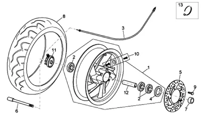 Front wheel