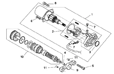Motorino di avviamento (Mitsuba)